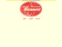 Tablet Screenshot of bannert.pl